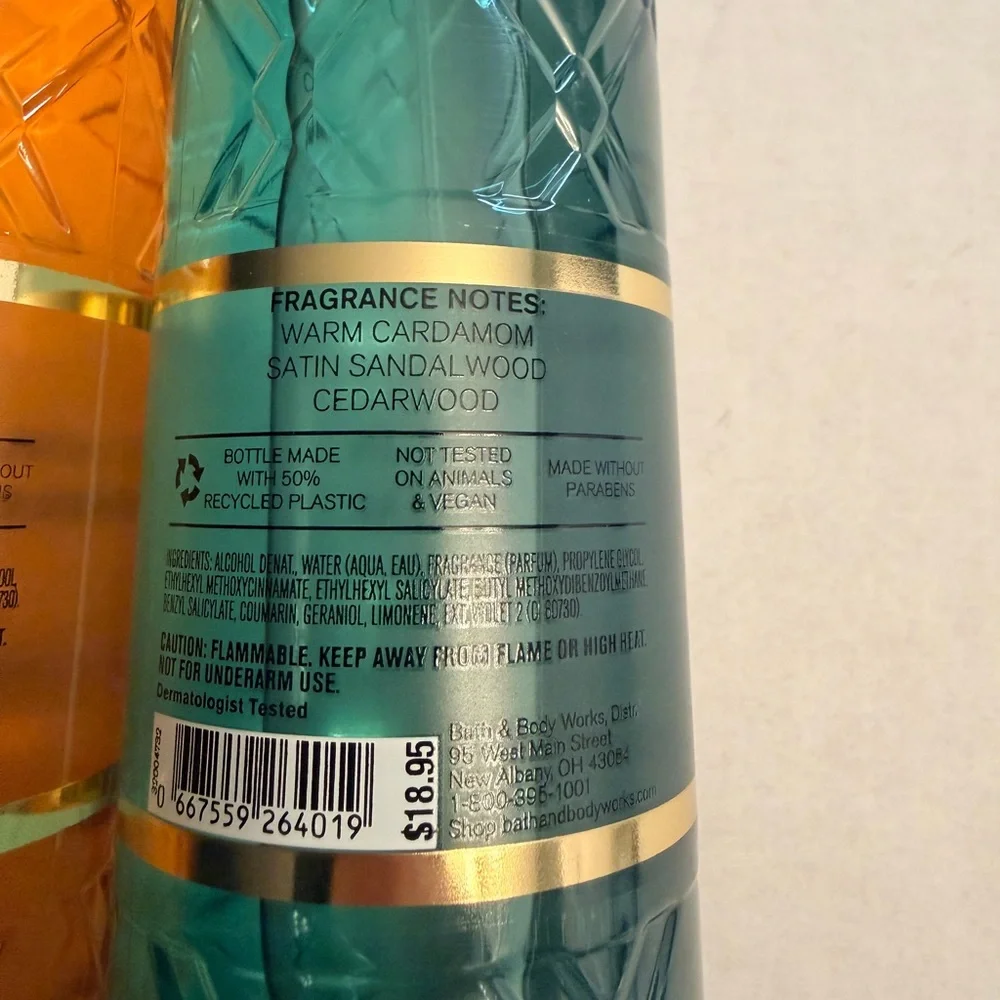 NEW Bath &‎ Body Works Lost In Santal And Getaway Soiree Full Size 8 oz.